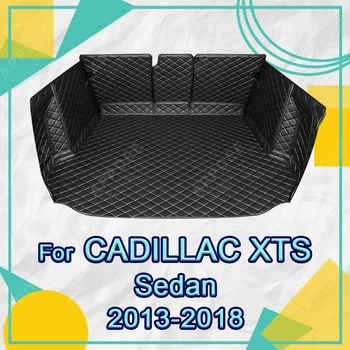 Auto Plné Pokrytie Kmeňa Mat Pre Cadillac XTS Sedan Roky 2013-2018 17 16 15 14 kufra Auta Kryt Pad Interiéru Chránič Príslušenstvo