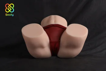 dospelých, sexuálne hračky, Veľmi zvodné realistické kolo zadok pošvy masturbator pre Dospelé samce Sex Bábika Lacné Silikónové polovicu tela Sex