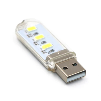 Kedia Mini USB Nočné Svetlo Power Bank Plnenie Kniha Svetlá LED Prenosné Zvýrazniť Lampa U Disku Počítača Stolové Lampy Pre Osvetlenie