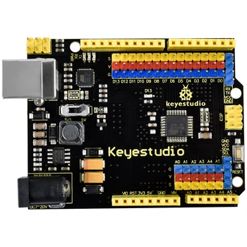 KEYESTUDIO Super Vývoj Doska Kompatibilný s Arduino UNO R3 S USB kábel