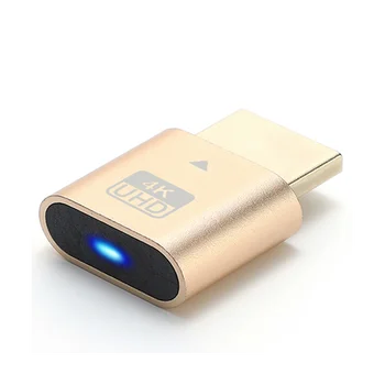 Kompatibilný s HDMI 4K Figuríny Konektor s LED Svetlom pre Grafické Karty, PC Príslušenstvo,Desktop/Laptop Vistual zobrazovacieho Adaptéra Je