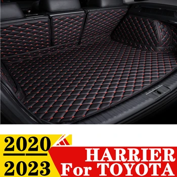 Kufri Mat Pre Toyota HARRIER 2020 2021-2023 Všetkých Poveternostných XPE Kožené Zadné Cargo Pokryť Časť Koberec Líniové Chvost Boot Batožiny Pad