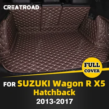 Plné Pokrytie Kmeňa Mat Na Suzuki Wagon R X5 Hatchback Roky 2013-2017 16 15 14 Kufra Auta Kryt Pad Interiéru Chránič Príslušenstvo