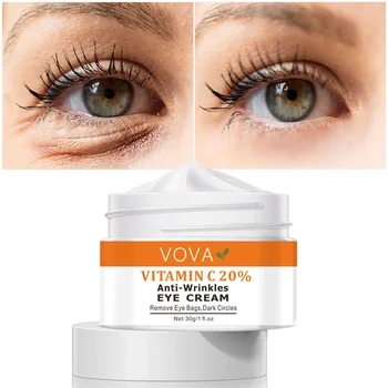 Proti Vráskam Očný Krém Vitamín C Bielenie Odstrániť Temný Kruh Očné Tašky Opuchy Starostlivosti O Pleť Zdvíhacie Spevňujúce Masáže Produkty