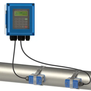 Svorka na kovové ultrazvukový prietokomer, snímač digitálny merač prietoku vody