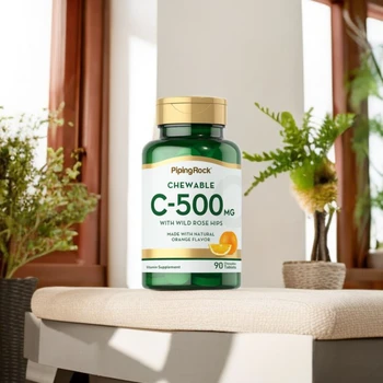 Vitamín C doplnok! Žuvacie Vitamín C tablety, silný antioxidant, zvyšuje imunitu a poskytuje energiu na posilnenie zdravia!