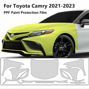 ZHUAIYA 7.5 hrubé Precut Farba ochranný Film Jasné Podprsenka PPF Odtlačkový Držiak pre Toyota Camry 2021-2023
