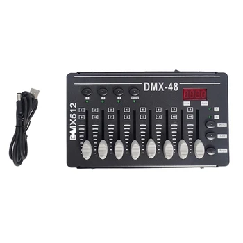 1 Kus DMX Regulátor Control Dmx512 LED Fáze Svetlo Laserový Projektor Pohyblivé Hlavy Dym, Studený