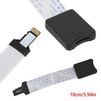 10 cm TF (M) Na MicroSD(F) Card Reader Predlžovací Kábel Adaptéra Extender Pre P
