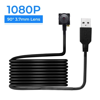 1080P Full HD 720P USB Kamera Mini USB CCTV Kamera širokouhlý S 3.7 mm 2.8 mm Objektív Kamery Security Kamera Mini Kameru