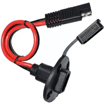 10AWG SAE Kábel 2 Pin Rýchle Odpojenie Automobilový Panel Predlžovací Kábel Otvory pre Skrutky pre Solárne Panely Battrey Motocykle Ba X7G8
