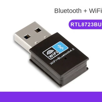 150Mbps Bluetooth 4.0, USB 2.4 G Plug And Play Wifi Prijímač Pre Stolný Počítač, Notebook