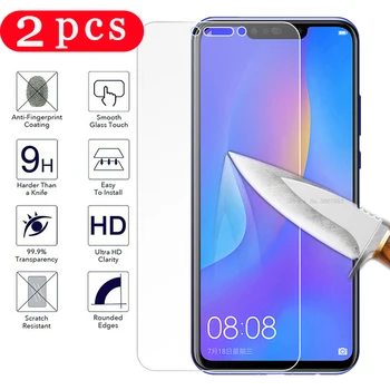 2/1Pcs tvrdeného skla pre huawei p smart plus 2018 2019 2020 p smart Z Y pro telefón screen protector ochranná fólia smartphone