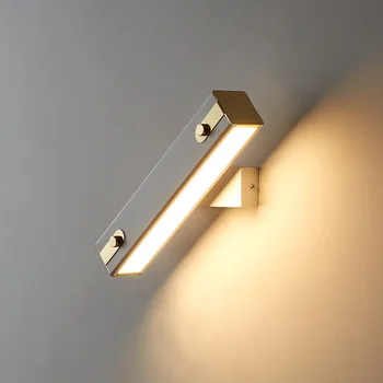 2023 Nové Nástenné svietidlo Minimalistický Spálne, Obývacia Izba Štúdia Nočná Lampa Moderného Svetlo Luxusné Vnútorné Otočná LED Čítanie Nástenné Svietidlo