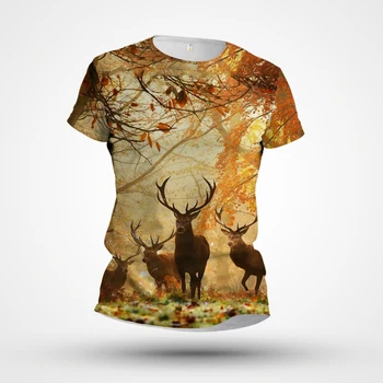 2023 Nové Zviera T-shirt 3D Tlač Jednoduchý Štýl Vzor Krátky Rukáv Vlastnú Továreň na Priame Lete Príležitostné Športové Tesný Top