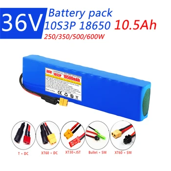 36V 10.5 Ah Batérie klince Batéria 18650 Li-ion Batérie 10S3P 500W 350W Pre Vysoký Výkon Elektrický Skúter Motocykel, Skúter