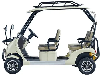 4 Kolies Dospelých Elektrické Vozidlo Golf Cart Dospelých Tuk Tuk Auto Mobility Scooter Tandem Rickshaw Surrey Vyhliadkové Koleso Na Predaj