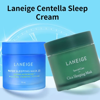 60 g Laneige Centella Spanie Maska Vody Spánku Repair Mask Noc Starostlivosť, Hydratáciu a Výživné Bieliaci Krém Kórea Vyživujú Chrániť