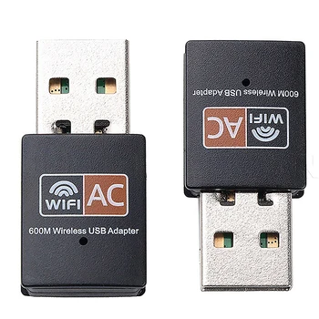 600Mbps Mini USB Bezdrôtový Wifi Adaptér, Wi fi Karty siete LAN 802.11 b/g/n RTL8188 Adaptér Network Karta pre PC Stolový Počítač