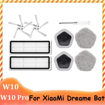 9Pcs Pre Xiao Dreame Topánok W10 & W10 Pro Robot Vysávač Výmenu Auta HEPA Filter Bočné Kefa Mop Handričkou A Mop Držiteľovi