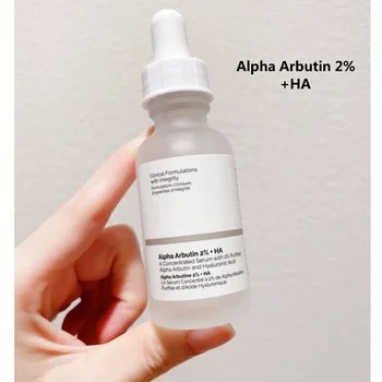 Alfa Arbutin 2% + Ha 30 ml Pleťové Sérum, Rozjasnenie Pokožky, Redukuje Škvrny A Hyper-Pigmentácie, Hydratačné Zlepšiť Malátnosť Starostlivosť