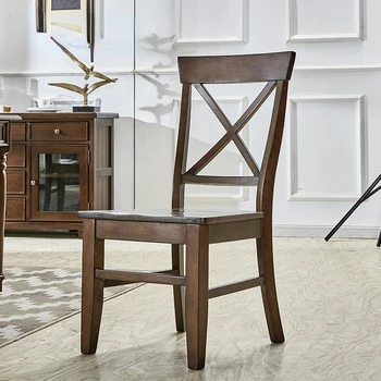Americký masívneho dreva jedálenské stoličky voľný čas štúdia kancelárska stolička, zdravia a životného prostredia, retro cherry masívu stolice