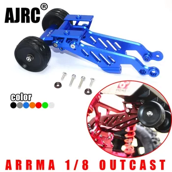 ARRMA 1/8RC auto VYHNANEC z hliníkovej zliatiny s anti-vyklápacie dvojité valčeky 5. pneumatiky head-up pneumatiky ARRMA-AR320366