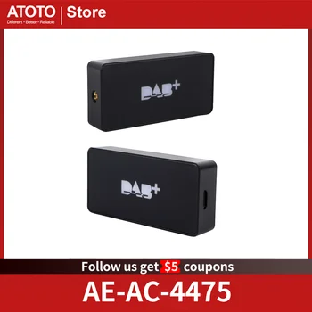 ATOTO DAB Box Digitálne Rádio Prijímač, Antény Adaptér Digitálny Systém Vysielania Pre A6/S8 Auto Stereo Auto-Rádio EÚ, Austrália