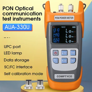 AUA-330A/U APC/UPC Pon Napájania Port (voliteľné) Prenosné Optické vláknové PON s LED Svetlom FTTX/ONT/OLT 1310/1490/1550nm