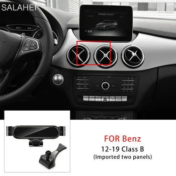Auto, Mobilný Telefón Držiak Na Mercedes Benz B Trieda W246 W242 2012-2019 Auto Air Vent Držiteľ Smartphone, GPS, Podpora Auto Príslušenstvo