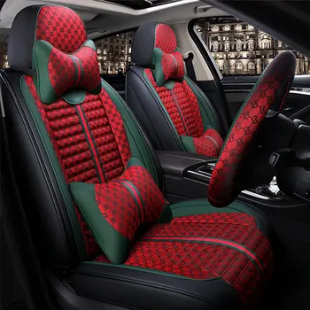 Autosedačky Kryt kompletný Set Pre Honda Accord, CR-V Občianskej Pohľad Luxusné Nepremokavé Sedáku Interiérové Doplnky