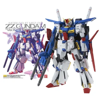 Bandai Skutočné Gundam Model Auta Anime Obrázok MG 1/100 MSZ-010 ZnZ Ver.Ka Zber Gunpla Anime Akcie Obrázok Hračky pre Deti,