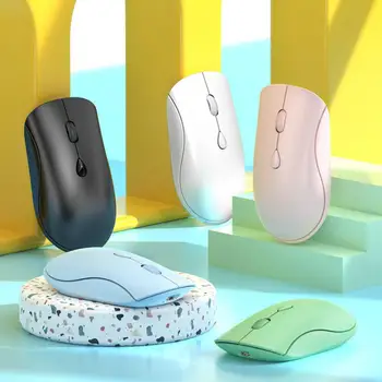 Bezdrôtová Myš USB Nabíjateľné Bluetooth-kompatibilné 2.4 G Gaming Mouse Myš Tichý Ergonomická Myš Pre Notebook PC ipad