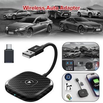 Bezdrôtové CarPlay Adaptér Pre Android alebo Apple Wired Bezdrôtový Carplay Modul Plug-And-Play USB Pripojenie Bluetooth-compatible5.0