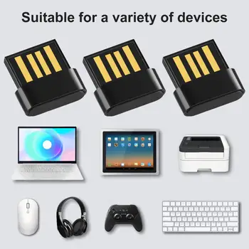 Bezdrôtový Bluetooth-kompatibilným Adaptérom Plug Play Ovládač-free Nízku Latenciu Bluetooth-kompatibilného USB 5.3 Adaptér