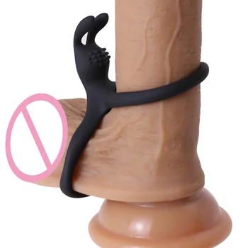 Cockring Králičie Uši Penis Krúžok Stimulácia Klitorisu Silikónové Penis Krúžok Dick Ringes Dospelých Sexuálnu Hračku, Oneskorenie Ejakulácie Pre Pár