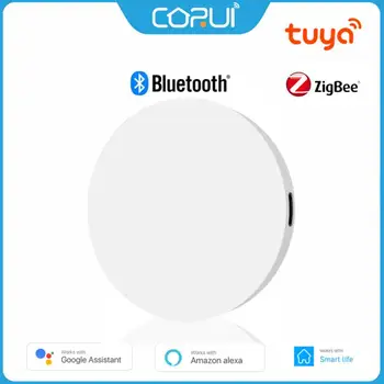 CORUI Tuya Smart Bluetooth+Zigbee Bránou Multi-mód Brány Hub, Bridge Inteligentný Život na Diaľkové Ovládanie Práce S Alexa Domovská stránka Google