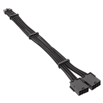 Dual PCIe 8Pin Žena na 12Pin Muž GPU Napájací Adaptér Kábel pre RTX30 Série RTX3070 RTX3090 GPU 8PIN