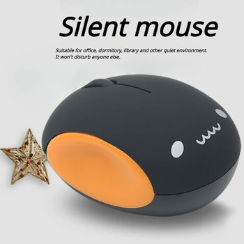 ECHOME Bezdrôtová Myš Bluetooth Plnenie Duálny Režim Tichý Karikatúra Roztomilý pre Malé Ruky Dievča Univerzálny Desktop, Notebook, Príslušenstvo