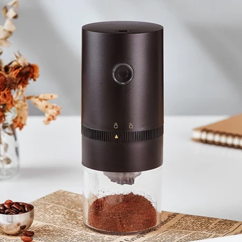 Elektrické bean mlynček na kávu nastaviť plne automatické strane-cvok ruku, domácnosť, malé kuchynské spotrebiče