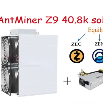 ETH BTC Máquina de minería ASIC AntMiner Z9 42 k sol/s 90% W con APW3 ++ PSU, novedad de 1150