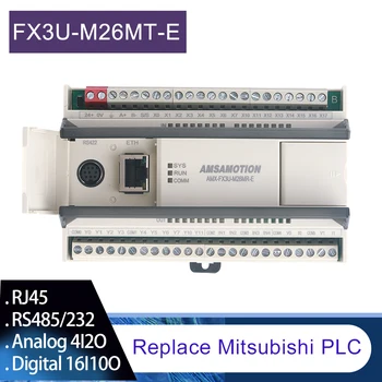 FX3U-M26MT-E PLC, Ethernet pre Mitsubishi FX3U Programmable Logic Controller FX3U-26MT-E Tranzistorové Relé Analógové 4I2O Rada TCP