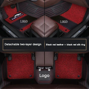 HLFNTF High-end prispôsobiteľné plný priestorový auto rohože pre Alpina B5 2010-2014 Prachotesný a vodotesný interiéru vozidla
