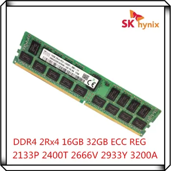 Hynix DDR4 16GB 32GB 2133P 2400T 2666V 2933Y 3200A 2RX4 PC4 2133MHz 2400MHz ECC REG RDIMM RAM 32 G Server pamäť