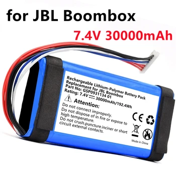Inovovaný 100% Pôvodnej Značky Nových 30000mAh GSP0931134 01 Batérie pre JBL Boombox Hráč Reproduktor Batéria Sledovacie Číslo