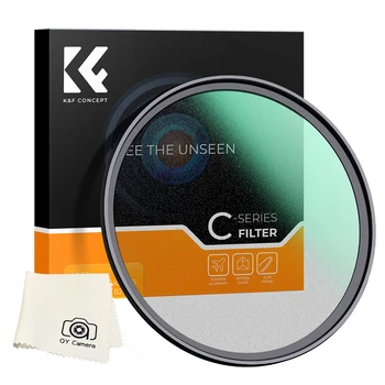 K&F Koncept Objektív Difúzny Filter 55mm 1/8 Black Pro Mist Antireflective Povlak Sigma 56mm F1.4 E C Series