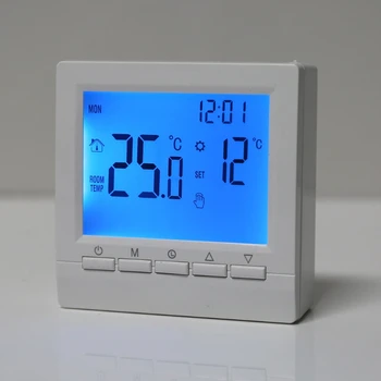 LCD Displej Programovanie Inteligentných 3A Termostat Stene visel Pece Termostat Plynová Termostat