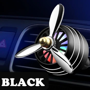 LED Farebné Auto Vrtule odvzdušňovací Auto Difúzor Auto Parfum Klip Parfum Dekorácie autopríslušenstvo