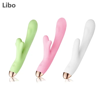 LIBO Jeleň Vibrátor s 8 Upozorňuje fungovať vždy APLIKÁCIU diaľkové ovládanie G Mieste a Klitorisu Stimuluje Sexuálne hračky pre Ženy