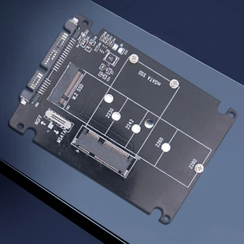 M. 2 NGFF SSD Adaptér SATA 3 USB3.0 M SATA Stúpačky Palube M/B-Zadajte Port Pevného Disku Converter, Čítačka Kariet Suppport 2230/42/60/80 SSD